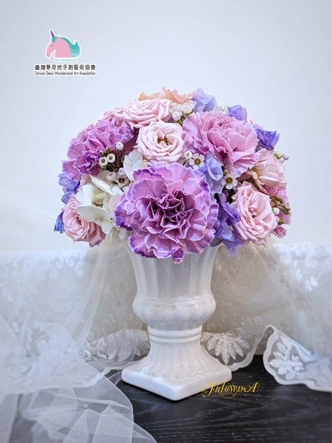 夢奇地,證書,鮮花,花藝