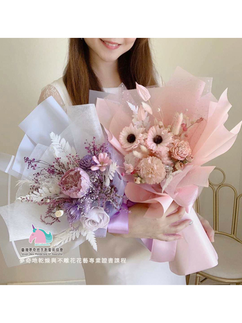 夢奇地,不凋花,乾燥花,花藝