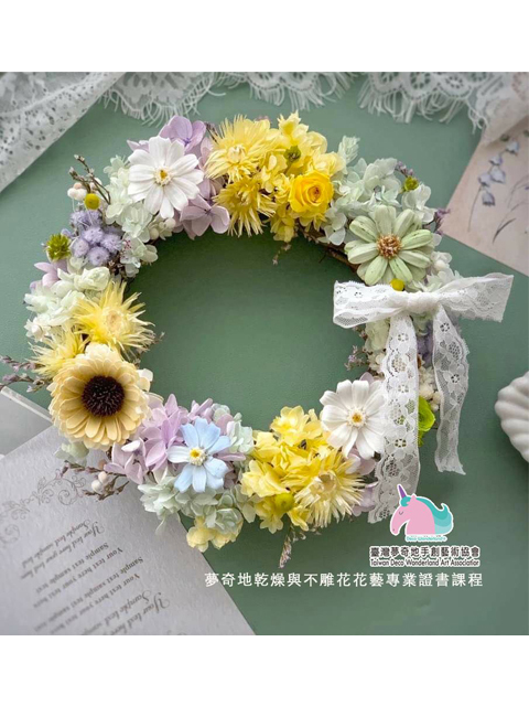 夢奇地,不凋花,乾燥花,花藝