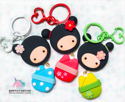 夢奇地,黏土,日本,娃娃,吊飾,研習 夢奇地,黏土,日本,娃娃,吊飾,研習