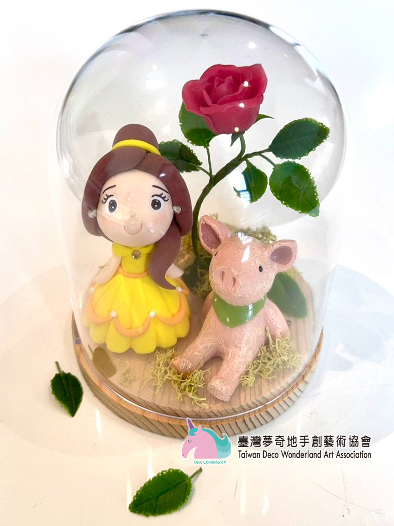 夢奇地,黏土,手作,花藝